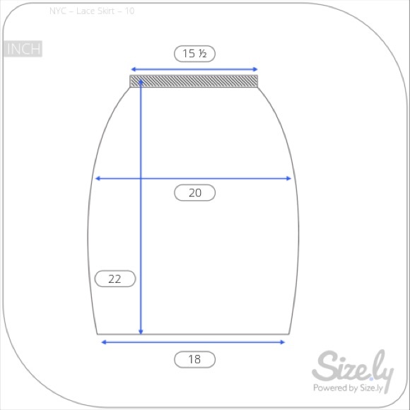 NWT NYC Lace Skirt - Picture 8 of 8